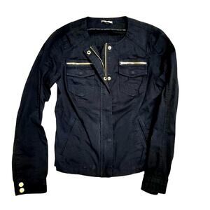 Express Women's XS Cotton Zip-Up Jacket